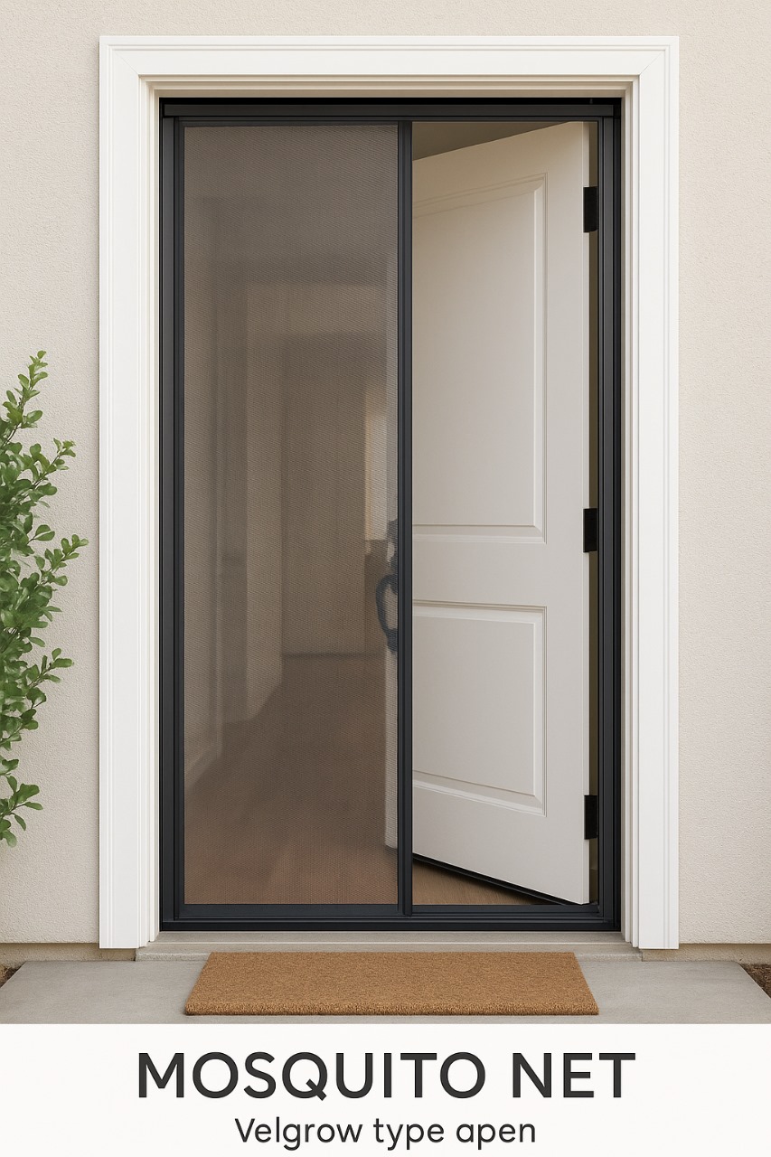 Velcro-type Mosquito Net